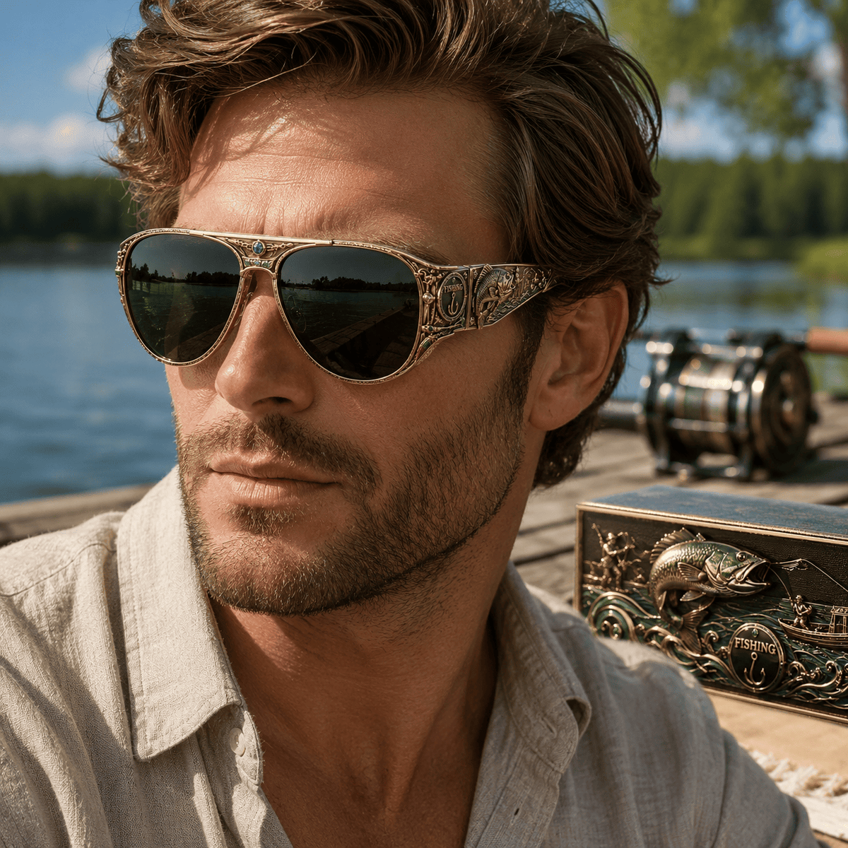 PREMIUM FISH UNISEX SUNGLASSES DBD
