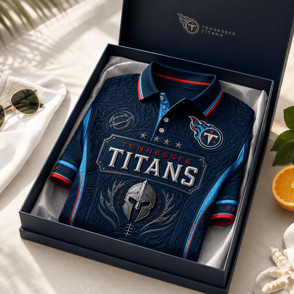 PREMIUM TNST EMBOSS POLO SHIRT NTVA