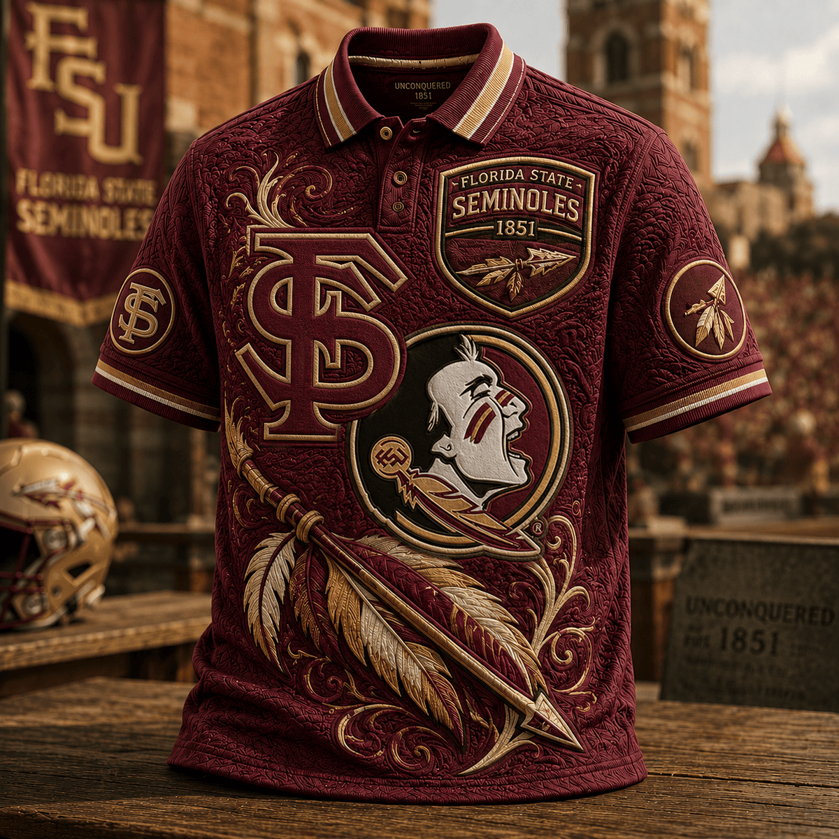 PREMIUM FSS EMBOSS POLO SHIRT PDL