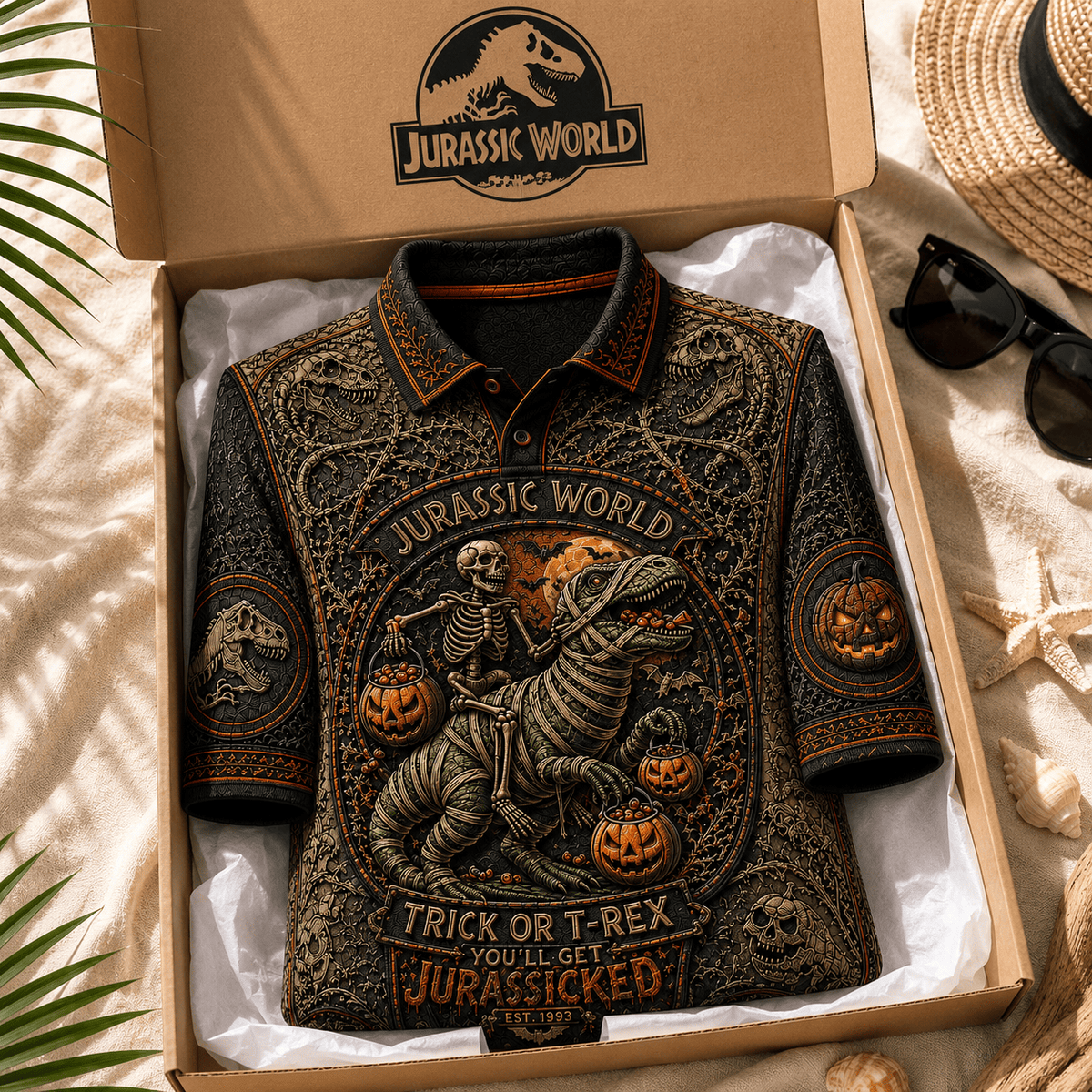 PREMIUM JRSW EMBOSS POLO SHIRT HQH