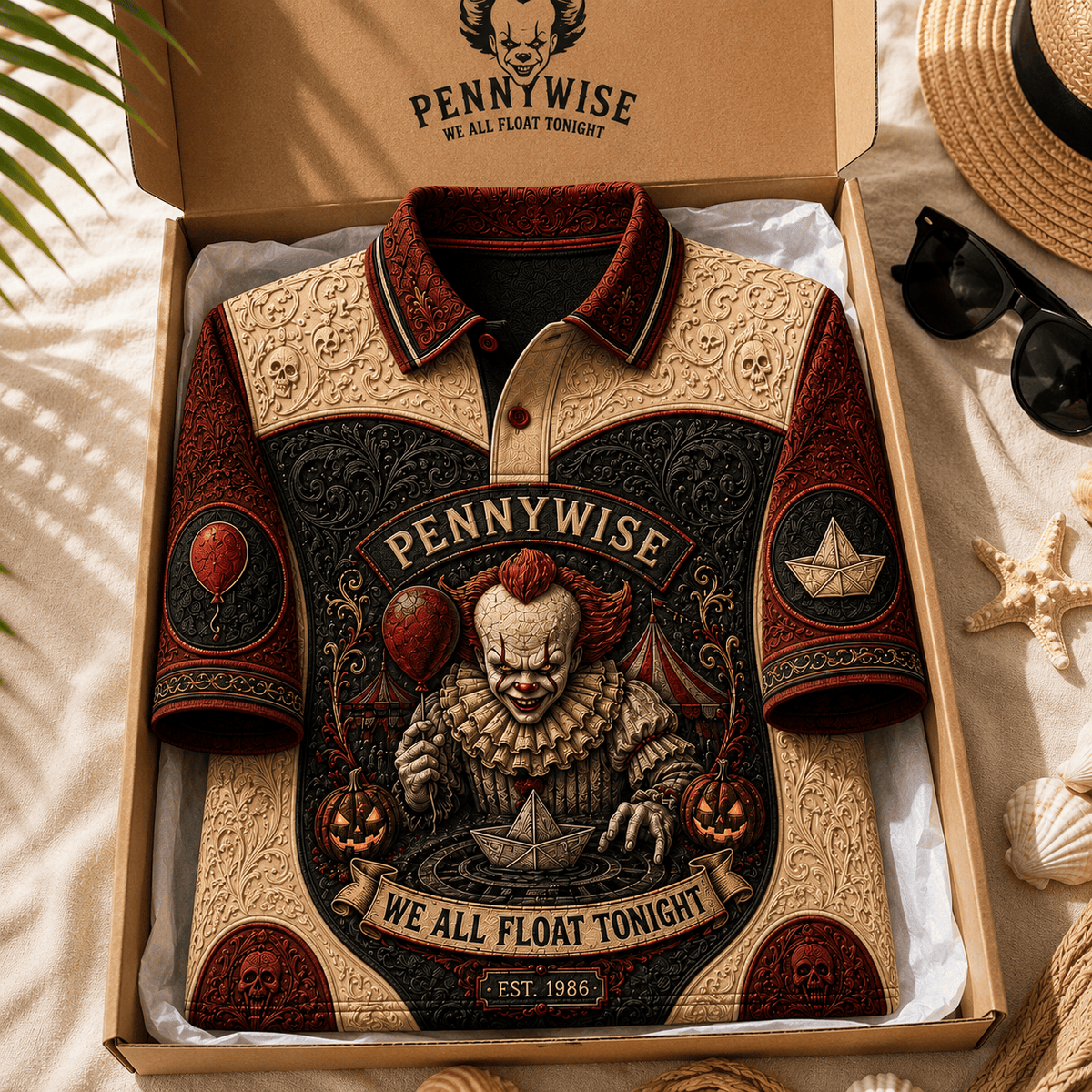 PREMIUM PNW EMBOSS POLO SHIRT HQH