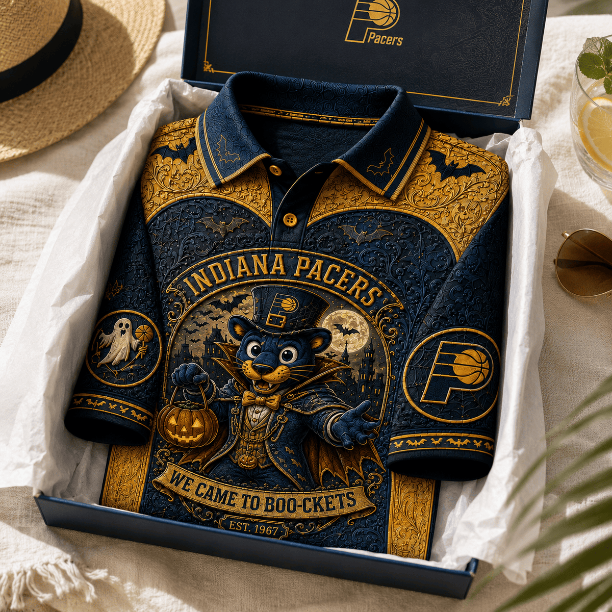PREMIUM IDP EMBOSS POLO SHIRT HQH
