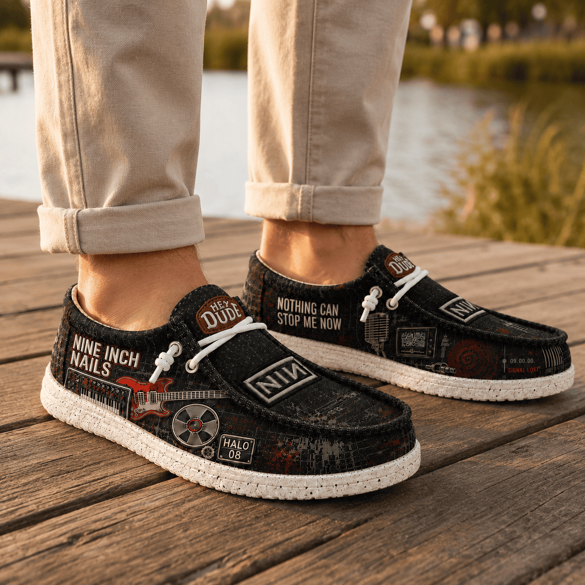 Premium NIN Loafer Shoes TMH