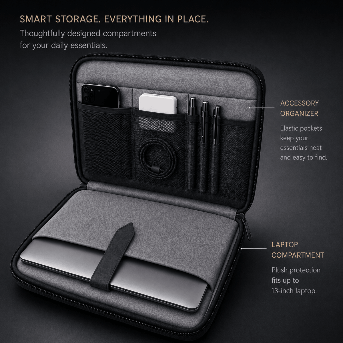 PF Premium Laptop Tab Carry Bag NTNA