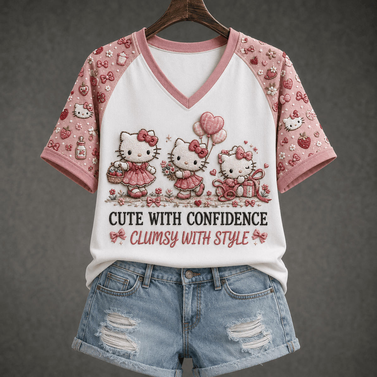 Premium HLKT V-neck Shirt NTNA