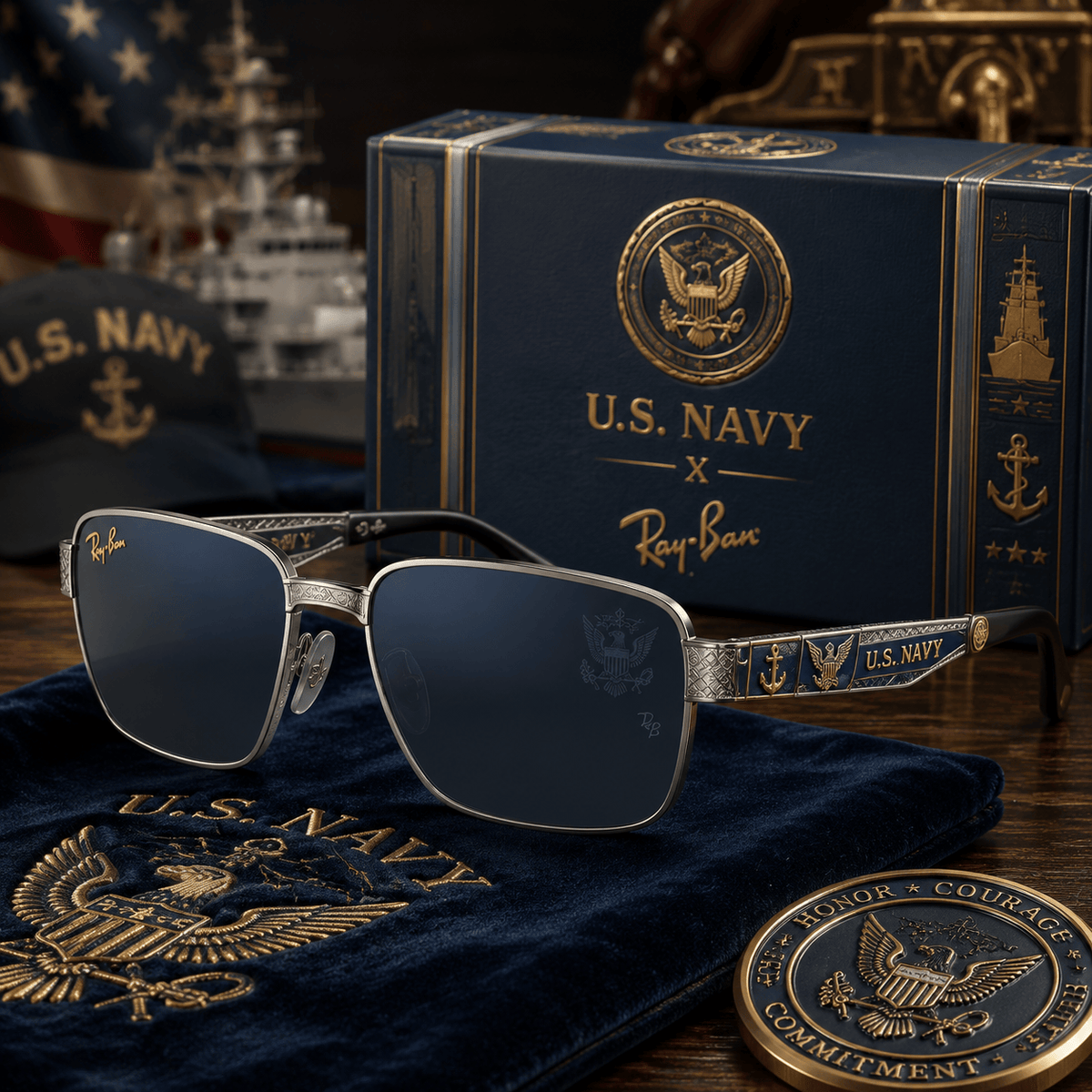 PREMIUM USNV UNISEX SUNGLASSES NTVA