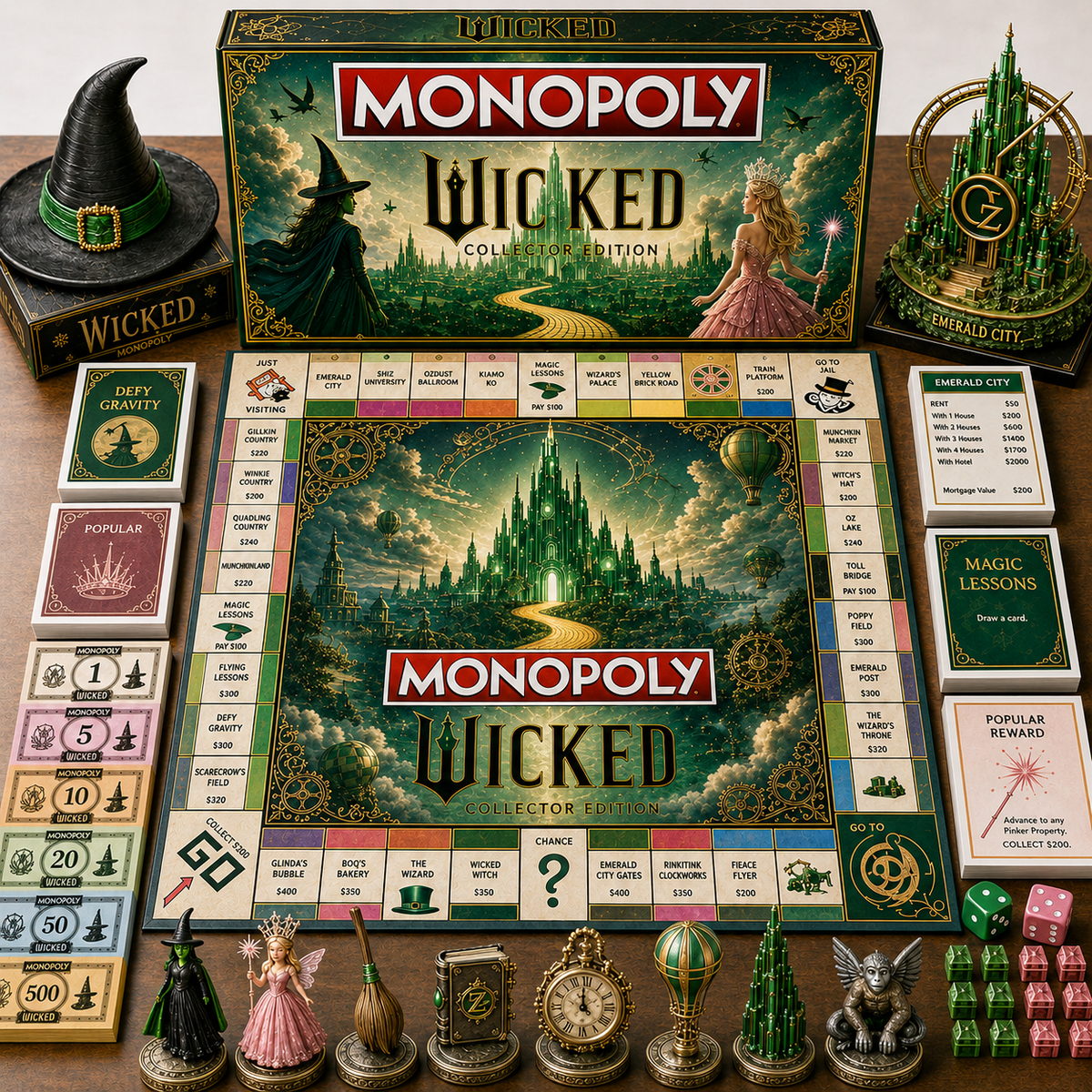 Premium WCKD Board Game TTTT