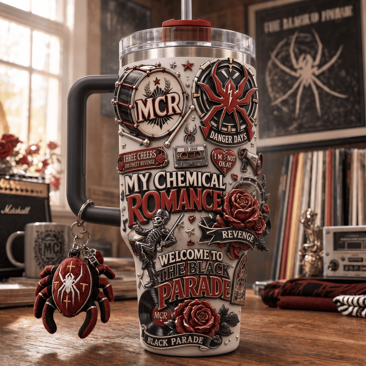 MCR 40oz Tumbler With Handle HTTT