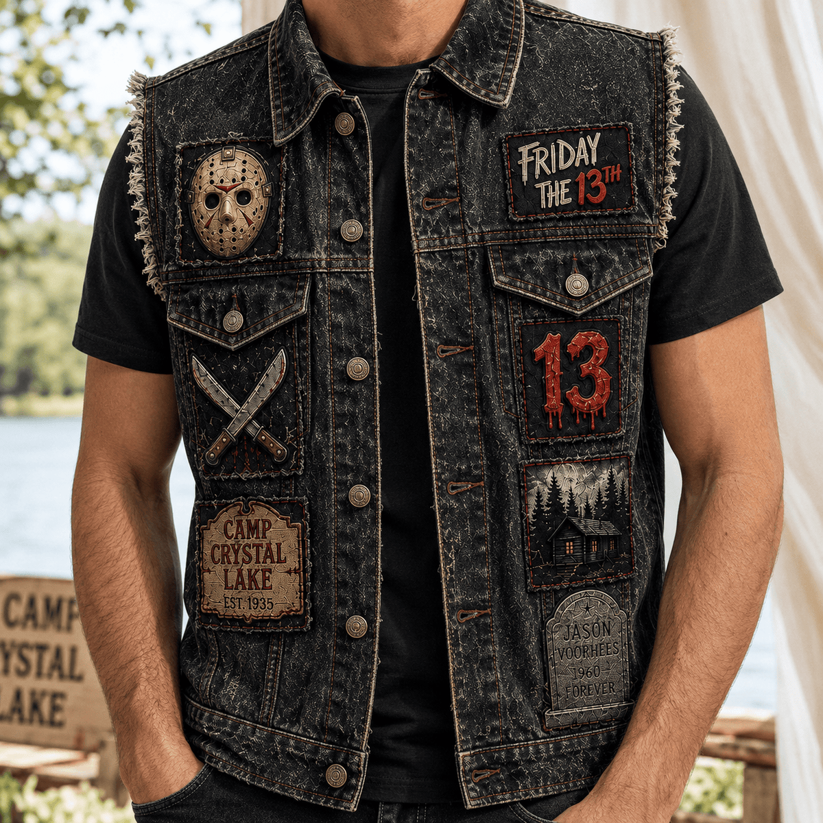 JVH PREMIUM DENIM VEST HQH