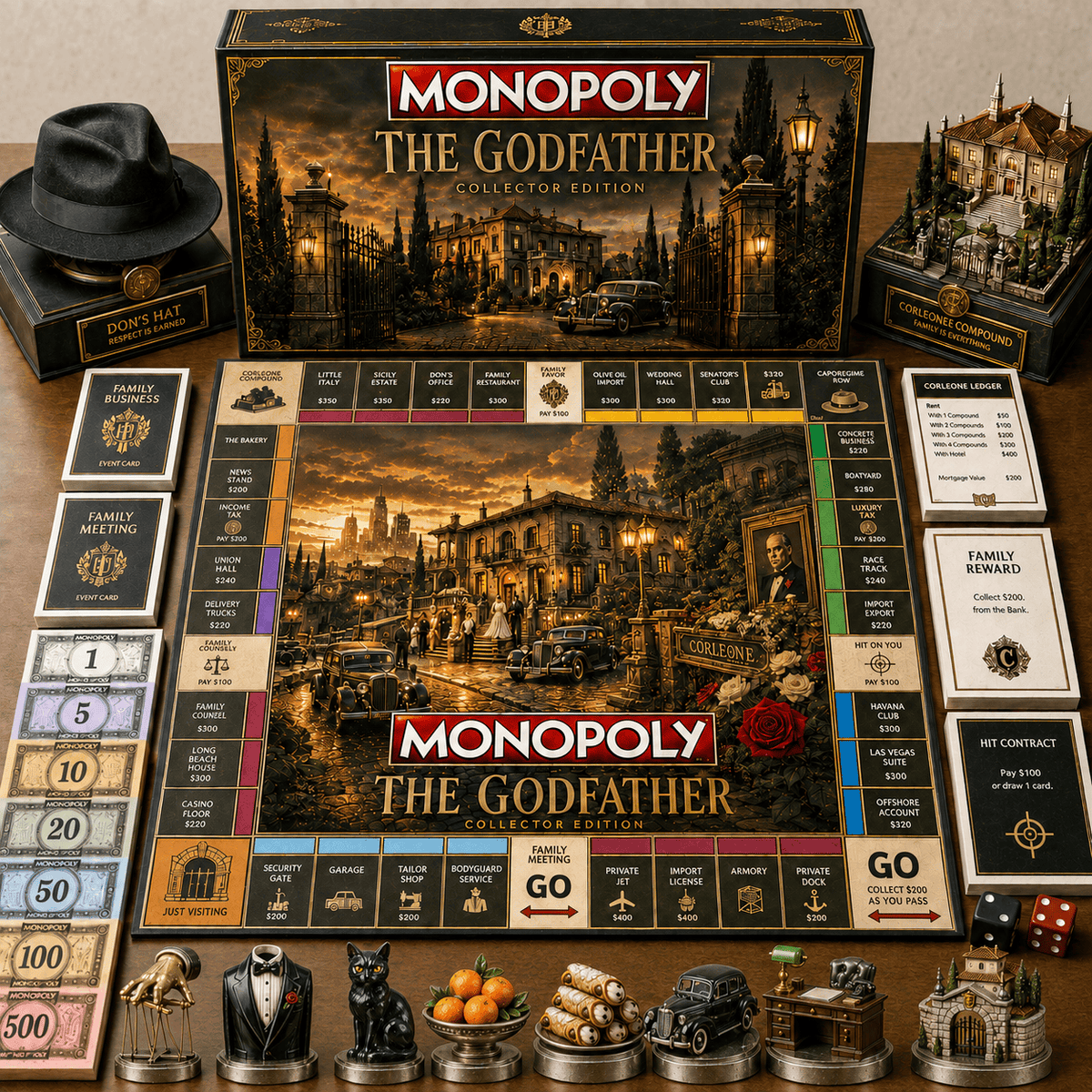Premium TGF Board Game TTTT