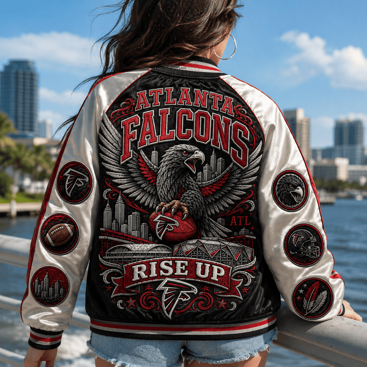 PREMIUM ATF SATIN BASEBALL JACKET PDL