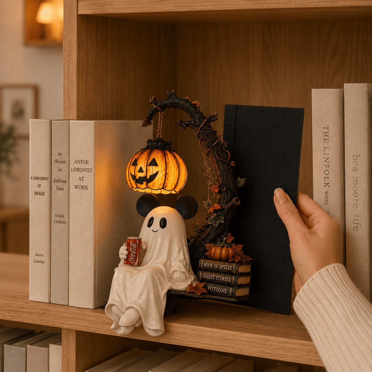 Premium MICK Bookshelf Figurines Lamp PDL