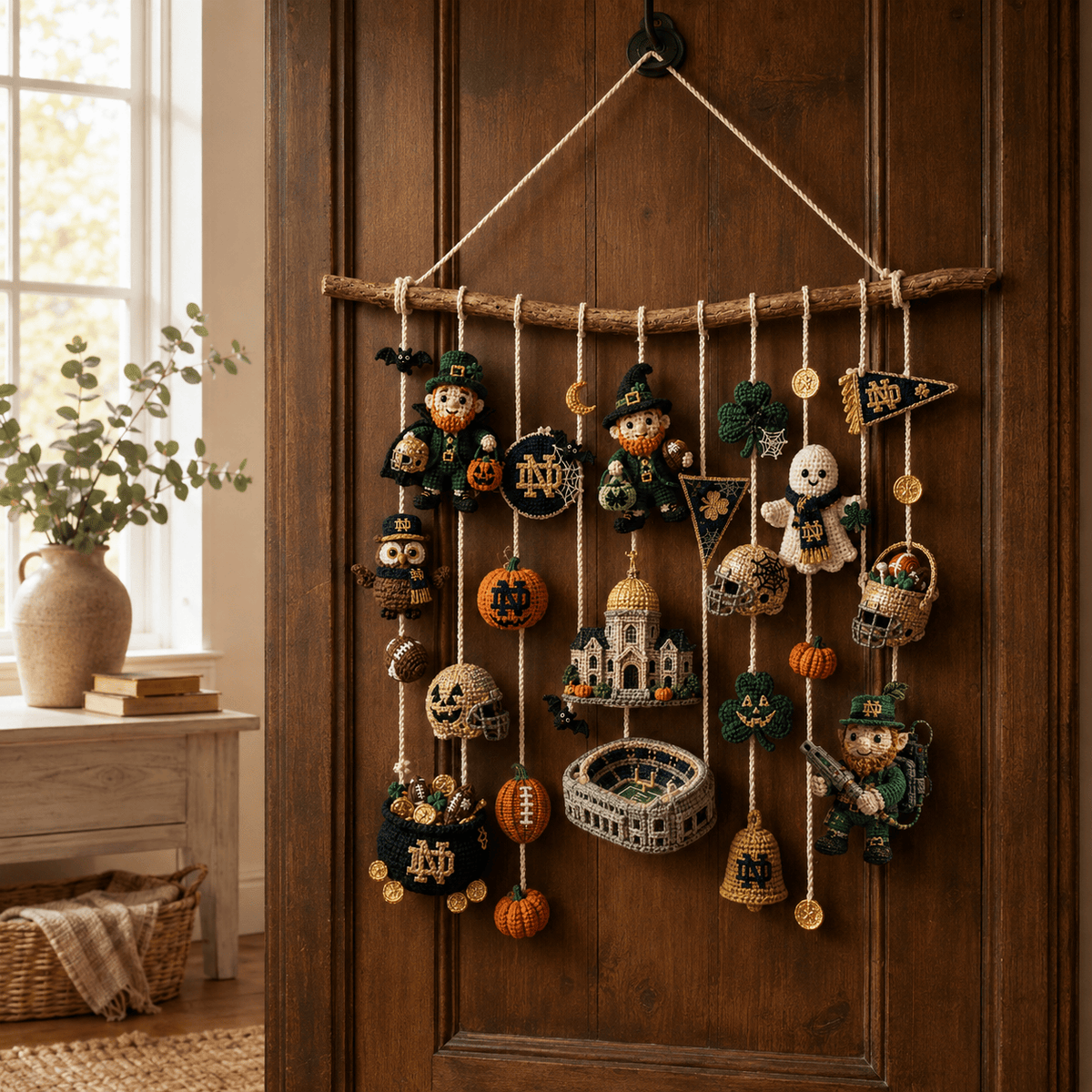 NDFI Halloween Crochet Wall Hanging HTTT