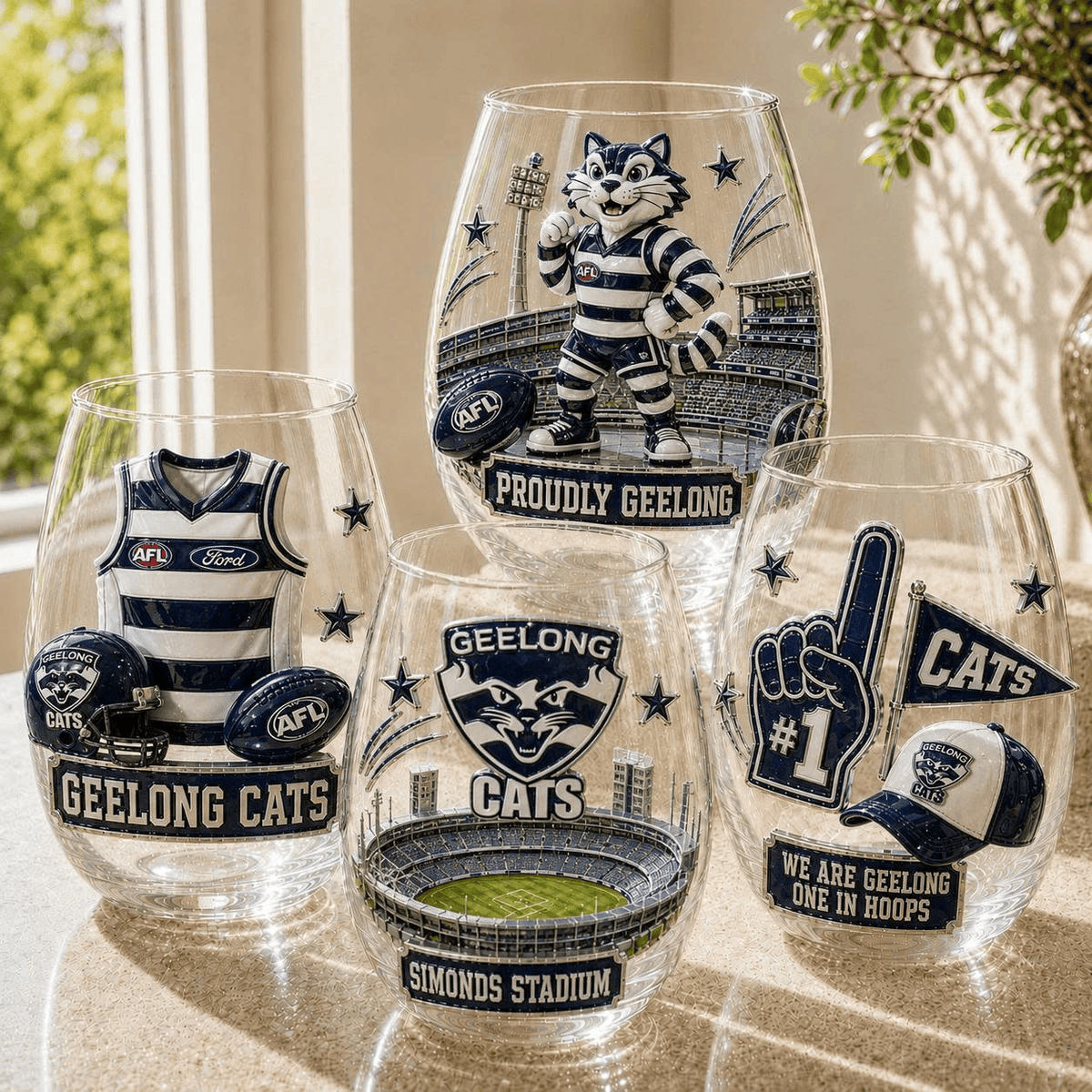 Premium GLC Wine Glass Cup VTH