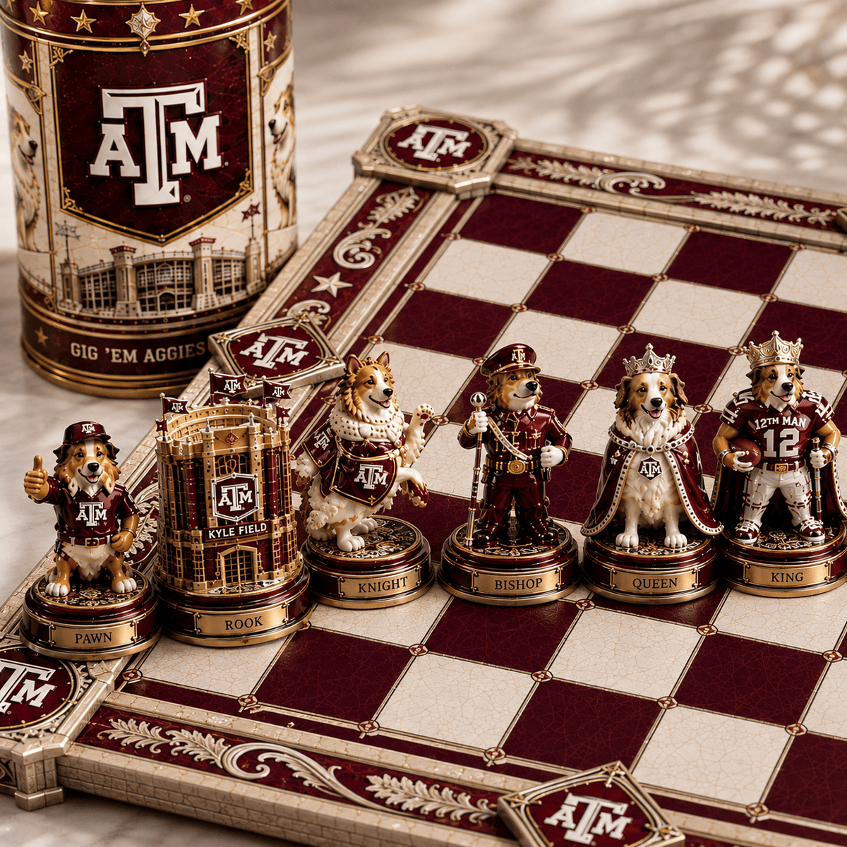 Premium TAMA Chess Set NTNA