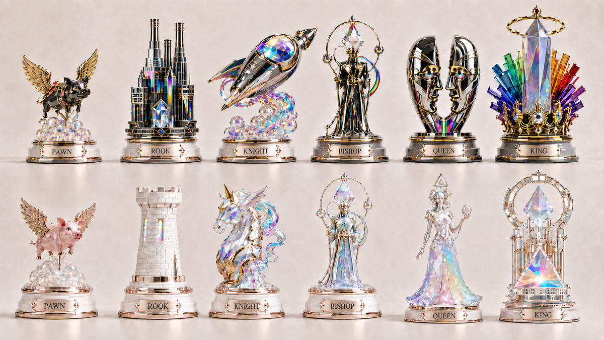 Premium PFD Chess Set NTNA