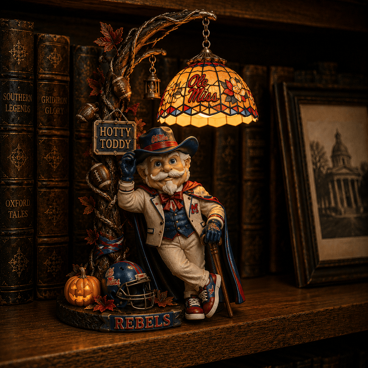 Premium OMR Bookshelf Figurines Lamp PDL