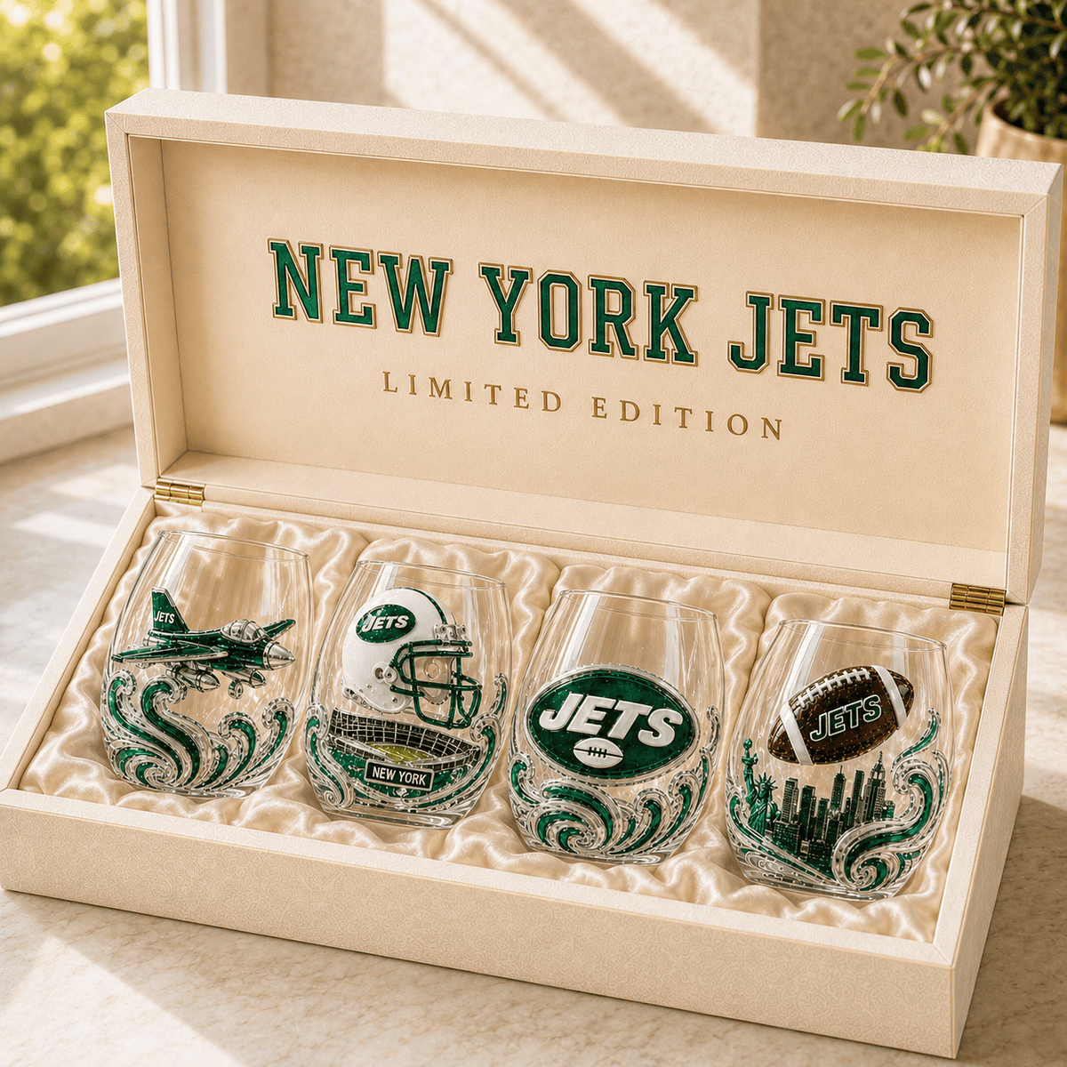 Premium NYJ Wine Glass Cup TMH
