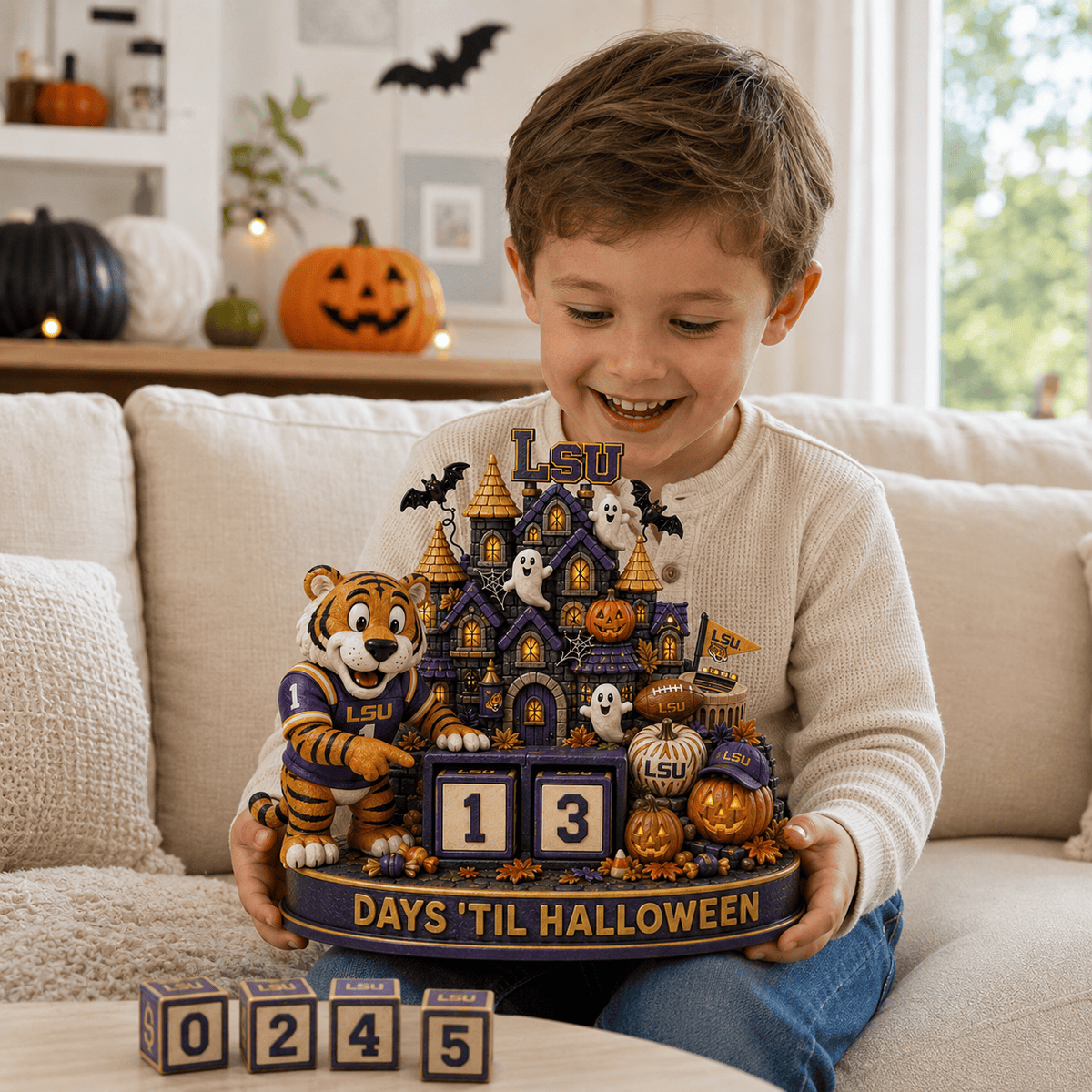 Premium LSU Halloween Countdown PTKL
