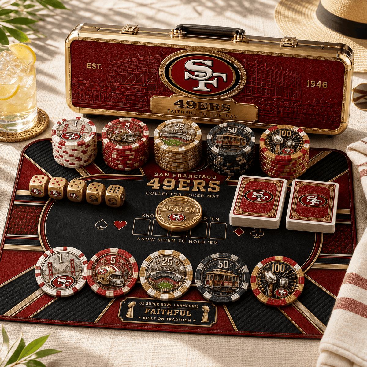 Premium SF49 Poker Set LNTH