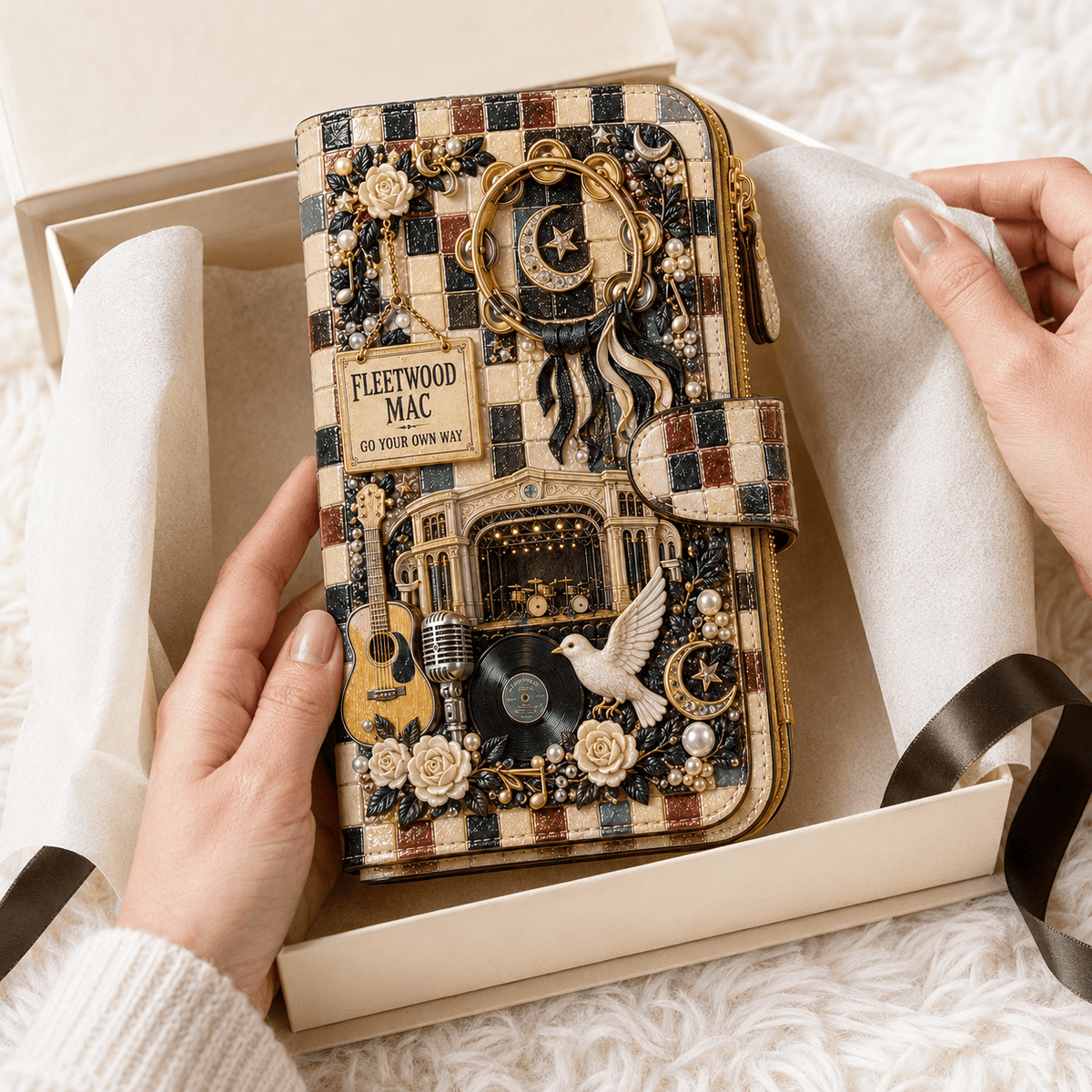 Premium FLM Embossed Wallet NTVA