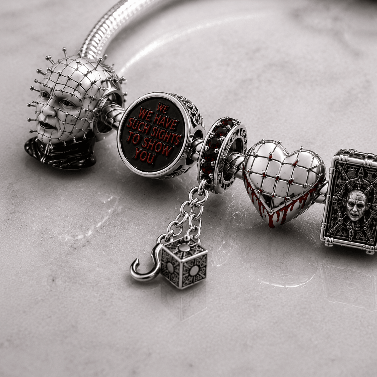 PHH Silver Charm Bracelet Set BMD