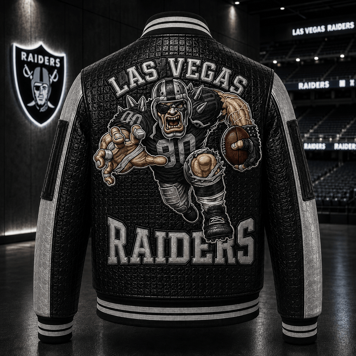 Premium LVR Leather Zipper Jacket PVNA
