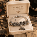 HWLJ Sliver Charm Bracelet Set NHVH