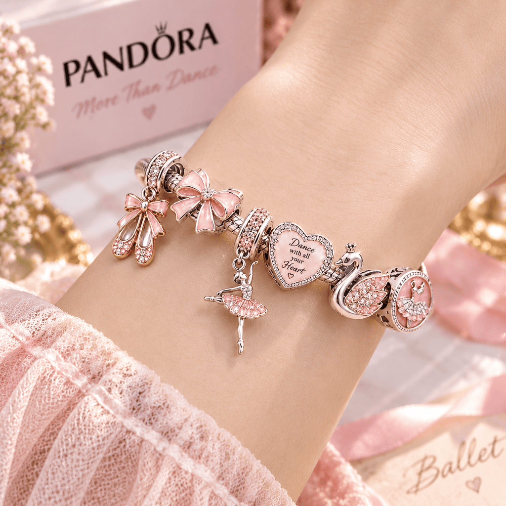 BLL Sliver Charm Bracelet Set PTT