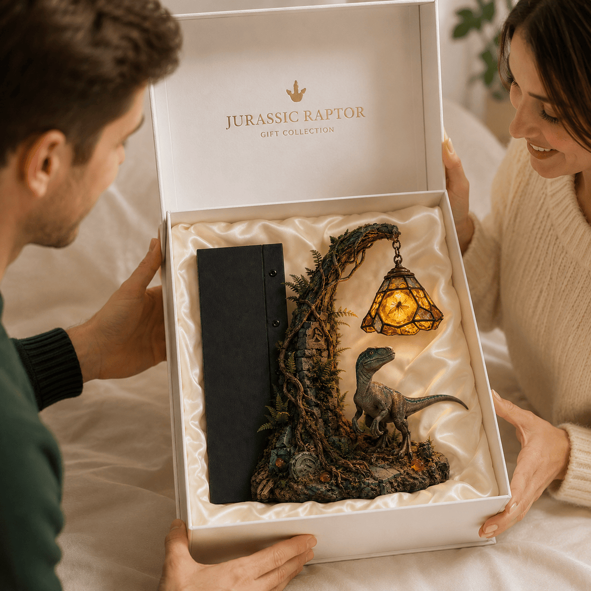 Premium JRSW Bookshelf Figurines Lamp NTNA
