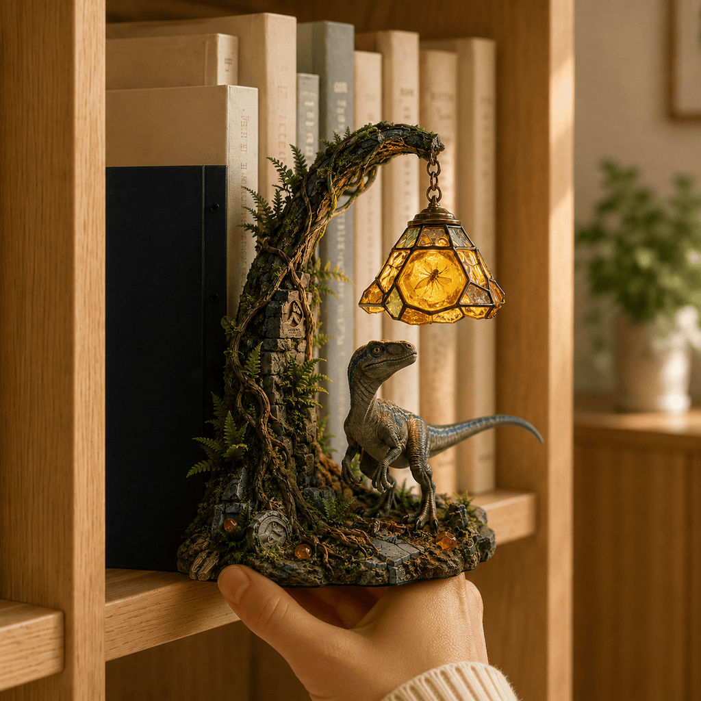 Premium JRSW Bookshelf Figurines Lamp NTNA