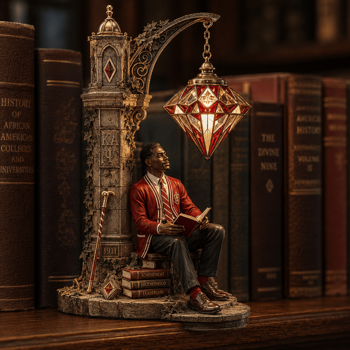 Premium KPAP Bookshelf Figurines Lamp NTNA