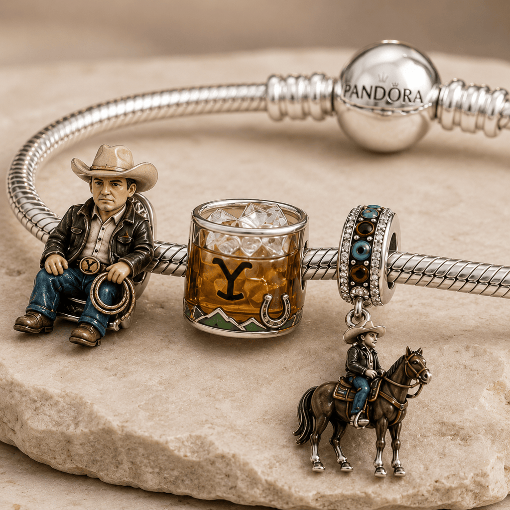 YLST Silver Charm Bracelet Set HQH