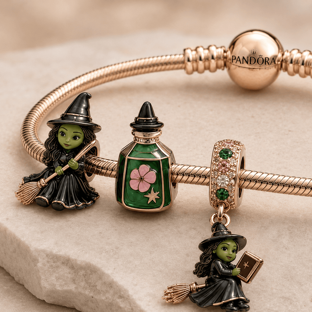 WCKD Silver Charm Bracelet Set HQH