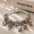 MHC Silver Charm Bracelet Set NTTB