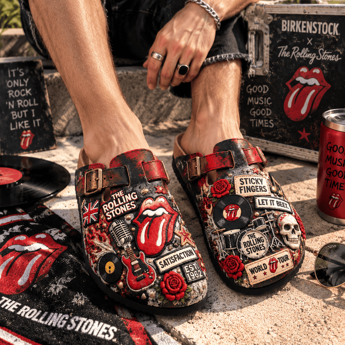PREMIUM RLST MINK SUEDE CLOGS TTNL