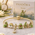 KRT Gold Charm Bracelet Set VTH