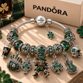 DKMP Silver Charm Bracelet Set NTTB