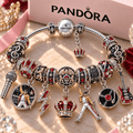 QNN Silver Charm Bracelet Set NTTB