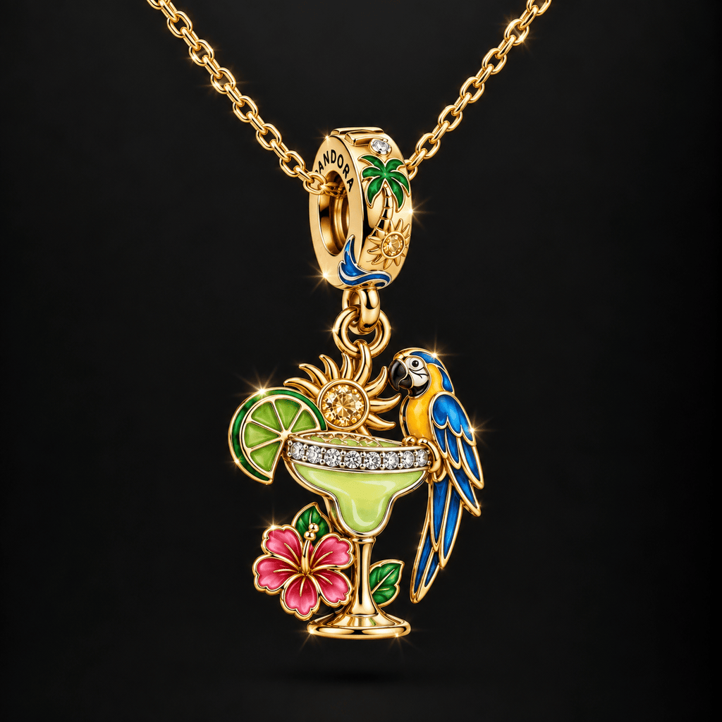 JBT Solid Gold Chain with Diamond Pendant BMD
