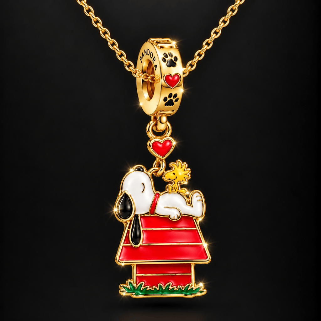 SNPY Solid Gold Chain with Diamond Pendant BMD