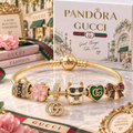 GC Gold Charm Bracelet Set TTN