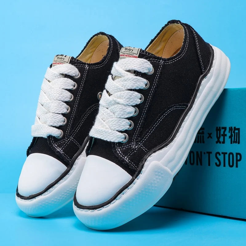 6529 Casual Shoes Men's Sports footwear Summer Casual Thick Soled Women oft Comfortable Non-slip Outdoor Fashion Board sneakers